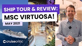 MSC Virtuosa Ship Tour What Its Like Onboard MSCs Newest Ship May 2021 [upl. by Hauge797]