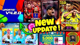 eFootball™ 2025 v420 Release Date New Premium Club Packs New Stadium Official Updates [upl. by Mettah533]