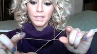 Eyebrow Threading Tutorial Learn how to thread eyebrows [upl. by Yeslrahc]