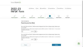 How to Complete the FAFSA Part 4 Parent Financials [upl. by Brandes]