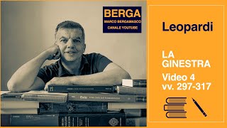 Leopardi La ginestra  VIDEO 4 [upl. by Lleder]