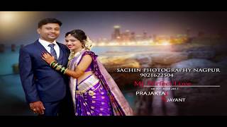 Prajakta Weds Jayant Sachin photography Nagpur avni arts Ramtek Wedding Song [upl. by Ardnaek877]