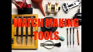 Watch Makers Jacot Tool  Setup and Use [upl. by Wollis]