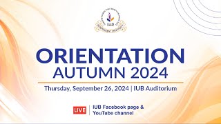 ORIENTATION AUTUMN 2024 [upl. by Kast]