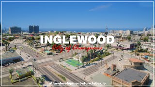 Inglewood  City Of Champions GTAV  FiveM MLO [upl. by Meeki]