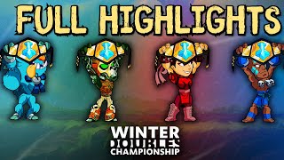 Brawlhalla WINTER DOUBLES CHAMPIONSHIP FULL Highlights ft Pavelski Boomie Godly Experience [upl. by Anilad]