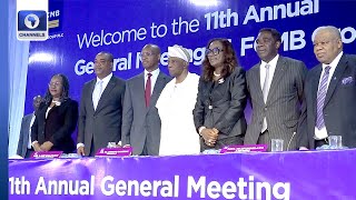 FCMB Group Holds AGM Announces 50kobo Dividend To Shareholders [upl. by Jacobba]