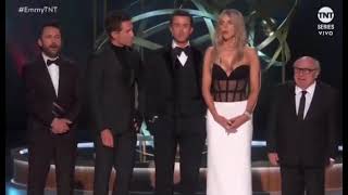 Always Sunny cast presenting at The 75th Emmys [upl. by Avik]