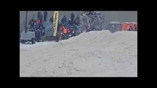 Brutal Snocross Crash 😳 [upl. by Higgins]