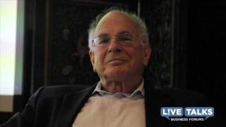 Live Talks Business Forum Dr Zak interviews Nobel Laureate Daniel Kahneman [upl. by Eadrahs]