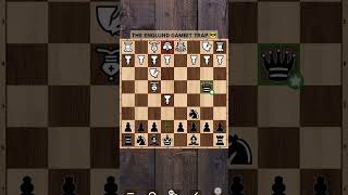 The Englund Gambit Trap 😎 magnuscarlsen chess hikarunakamura [upl. by Dorisa]