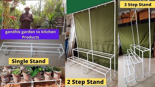 Stands for Garden  Garden Stands for Plants  Space Saving Stands for Pots  మొక్కల కోసం స్టాండ్స్ [upl. by Sufur]