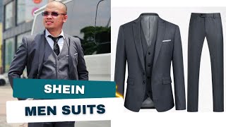 SHEIN MEN SUIT 2023 REVIEW  RANDY COSARE [upl. by Nie]