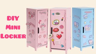 DIY Mini Locker 😍IdeasCraftDIY diy craft tutorial [upl. by Ingamar]