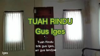 Gus Iges  Tuah Rindu Official Music Video [upl. by Tessa]