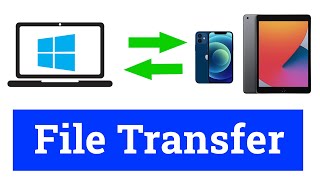 How to Transfer Files between Ipad  Iphone and Windows Computer without using any Software [upl. by Jenine]