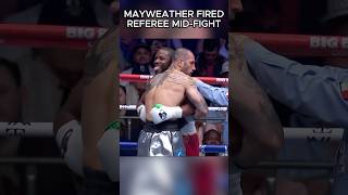 FIRED ON THE SPOT Mayweathers Referee Gets Sacked Mid Fight [upl. by Hashimoto219]