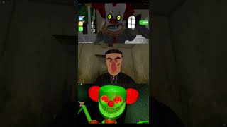 Roblox Shorts in 5 Scary Obby from MR CRAZYS CARNIVAL Pennywises Mansion  Ropoint [upl. by Nahsyar]