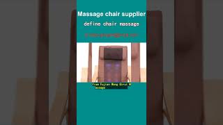 define chair massage [upl. by Neehsas367]