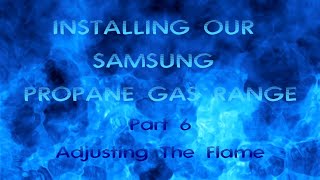 Adjusting Flame on Your Gas Stove [upl. by Enibas]