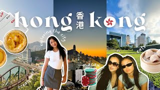 HONG KONG VLOG 2023 🇭🇰 Exchange at HKU Best Places to Eat Beaches Macau Ocean Park Horse Races [upl. by Ennaegroeg140]