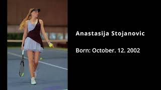 Anastasija Stojanovic College Tennis Recruiting video [upl. by Pelagias]