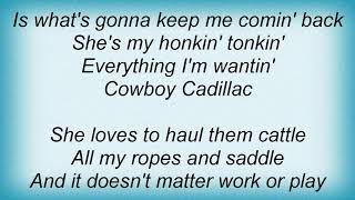 Garth Brooks  Cowboy Cadillac Lyrics [upl. by Hassett893]