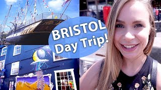 Bristol Travel Vlog  Street Art Shopping amp more ad [upl. by Anual893]