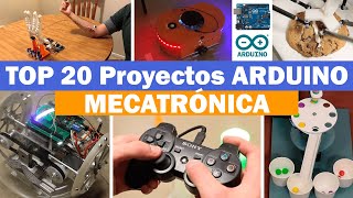 TOP 20 Ideas de Proyectos con ARDUINO para Mecatrónica 2022 [upl. by Avilla]