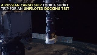 Cargo Ship Succesfully ReDocks After Test [upl. by Ardath]