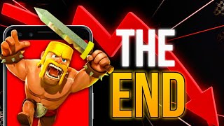 IS CLASH OF CLANS DYING  THE END [upl. by Oflodur407]