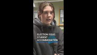 Election Issue Student Accommodation [upl. by Wildon388]