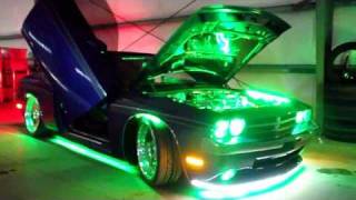 Dodge Challenger SRT8 plum crazy Custom LED Lighting Installed by Radiantz [upl. by Mia]