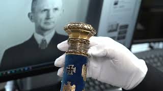 Truly Amazing Artifact  Baton Presented To Grand Admiral Karl Dönitz [upl. by Ajet]