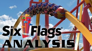 Analysis of Wonder Woman Golden Lasso Coaster Six Flags Fiesta Texas 2018 [upl. by Derk]