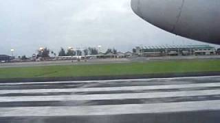 TAB Caribbean Airlines Dash 8 Takeoff Crown Point Tobago Bombardier [upl. by Catharina]