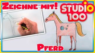 Pferd  Zeichnen lernen für Anfänger  Schritt für Schritt [upl. by Kcirdes]