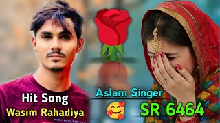 Aslam Singer New Song SR 6464 Full Song Aslam Singer Zamidar [upl. by Anaujat136]