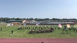 HICKSVILLE MARCHING BAND COLOUR MY WORLD 091822 BRENTWOOD 03 [upl. by Kirrad838]