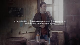 Craigellachie ⎮ 13 Year Old BasArmagnac Cask Tasting ⎮ A Unique Twist on a Classic Speyside Whisky [upl. by Hackathorn]