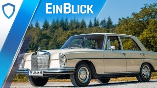 MercedesBenz W108 250S 1966  Die erste ECHTE SKlasse [upl. by Tristam127]