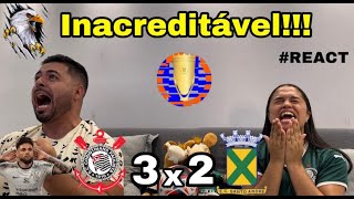 REACT REAÇÕES CORINTHIANS x SANTO ANDRÉ [upl. by Boyd]