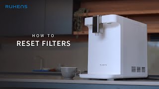 eManual for BOOST  How to do Filter Reset  Ruhens [upl. by Barbabas]