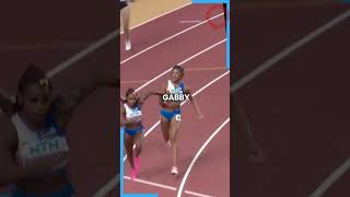 Team USA Woman repeats as 4x100 World Champions [upl. by Boor231]