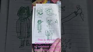 Dragon Ball Journal with Cool Anime Drawings [upl. by Formica920]