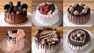 Amazing Homemade Chocolate Drip Cake Decorating Compilation  Cake decoration ideas [upl. by Hoehne]