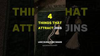 things that attract jins youtubeshorts islamicvideo shorts [upl. by Ahdar513]