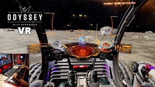 Elite Dangerous Odyssey VR  4090 Max Graphics Gameplay With Voice Commands [upl. by Llewen505]