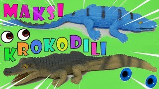 MAKSI KROKODILI  Najveći Reptili na Svetu Svetle u Mraku Menjaju Boju u Vodi [upl. by Dinesh441]