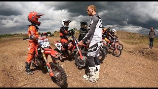 Dylan Woodcock Supercross Training  Fly on the Wall  Cusses Gorse MX [upl. by Annaesor]